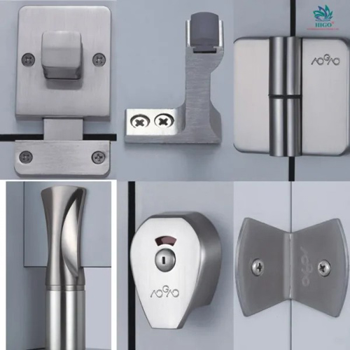 Bộ phụ kiện vách ngăn vệ sinh Aogao series 24-2